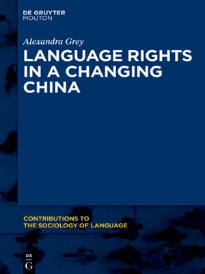 cover image of Language Rights in a Changing China